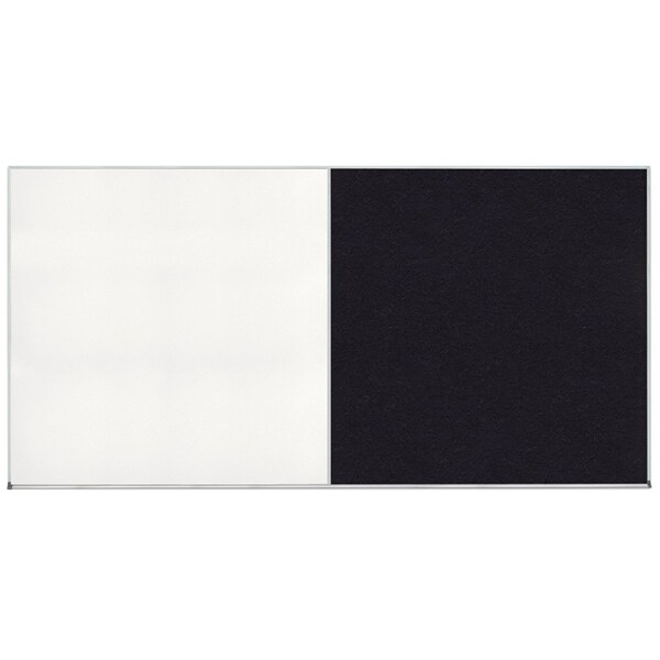 Enclosed Corkboard, 1 Door, 24"x36", 4" Fra
